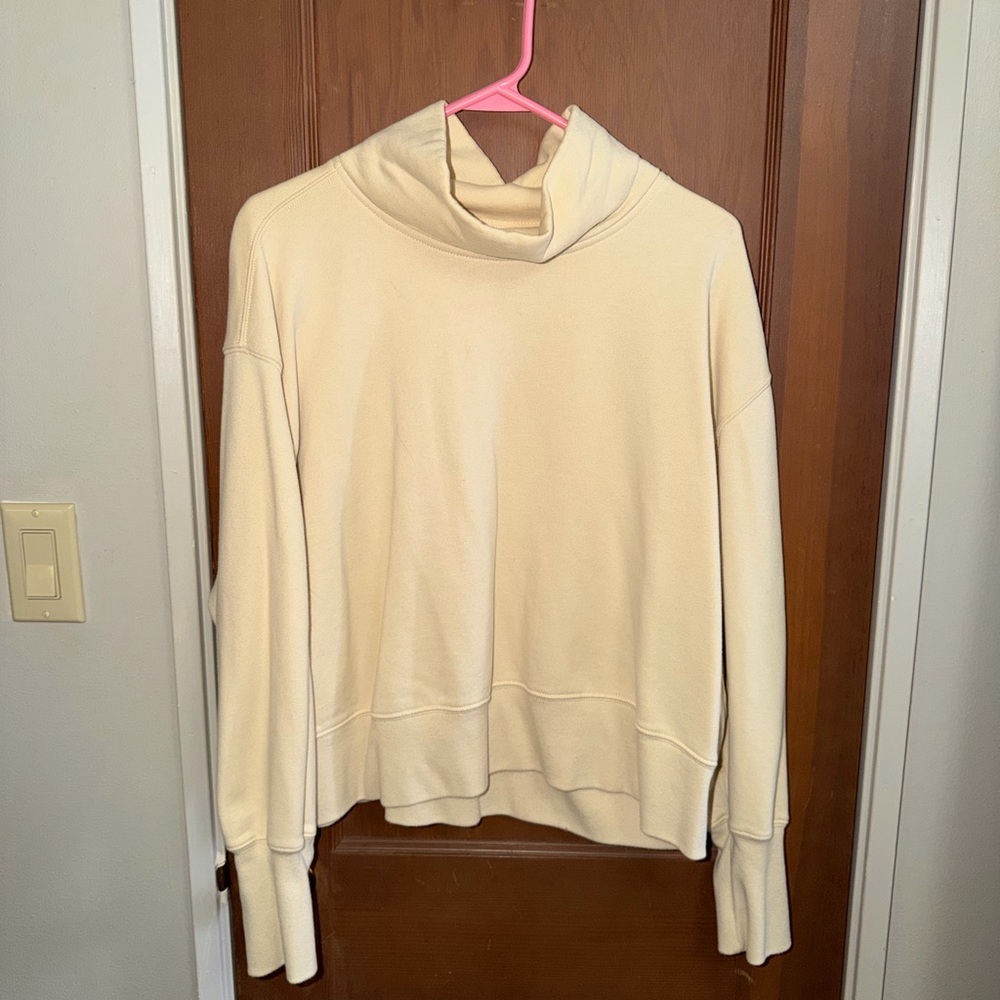 Women's mock neck sweatshirt